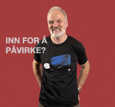 T-skjorte «Inn for å påvirke»